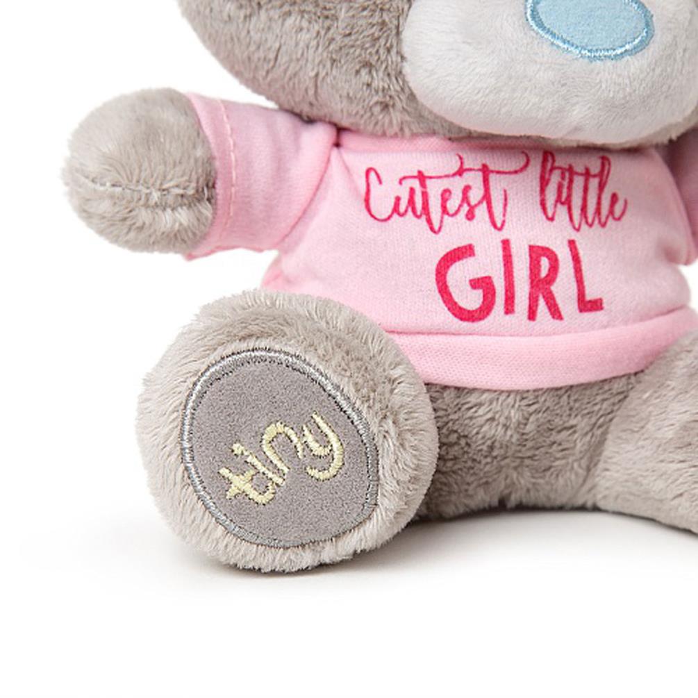7" Cutest Little Girl T-Shirt Tiny Tatty Teddy Extra Image 2